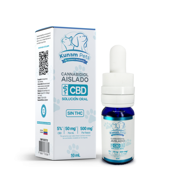 Kunampets Solución Veterinaria Especializada Aislado Presentación 10 mL