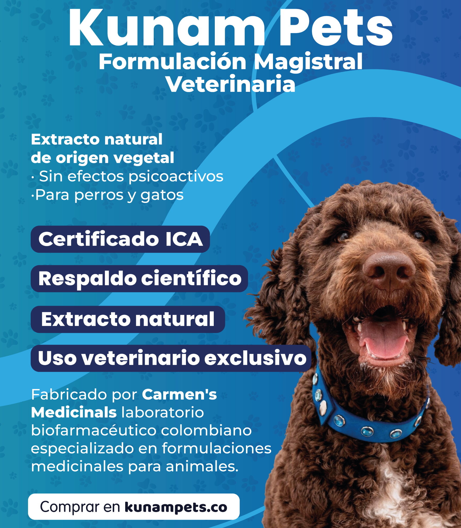 Kunampets Solución Veterinaria Especializada Espectro Completo Presentación 30 mL - Imagen 4